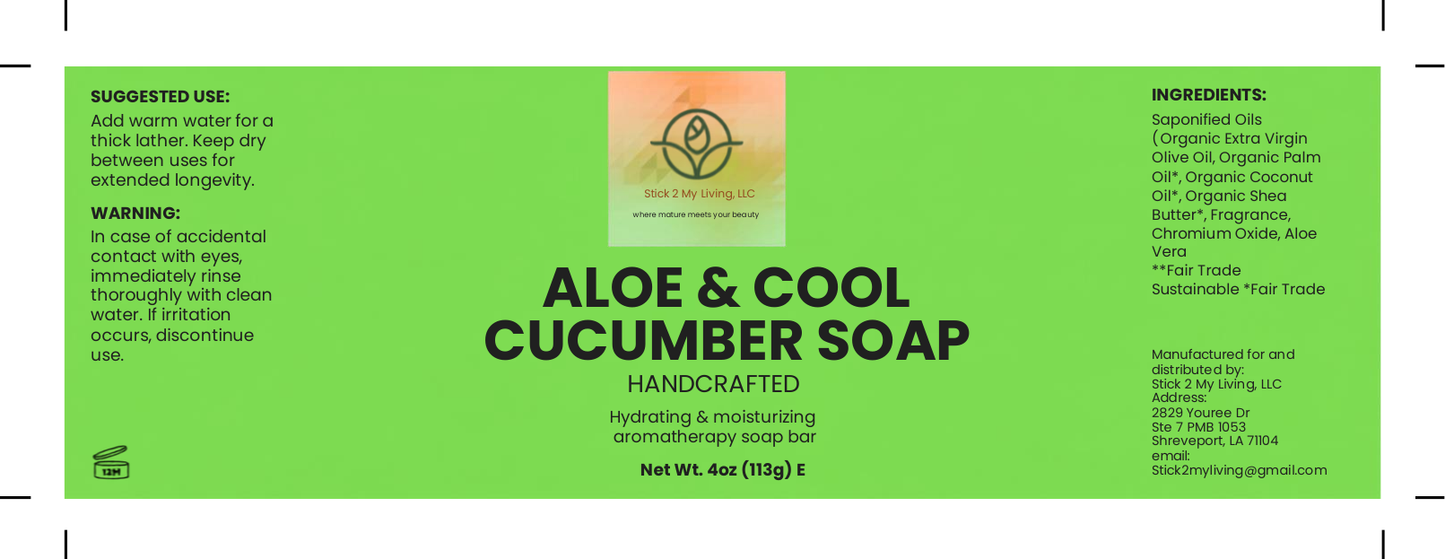 Aloe & Cool Cucumber Soap